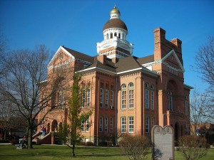 Paulding County, OH Courthouse Displaying the Decalogue