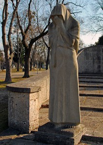 Statue to Mourning, Zentralfriedhof Cemetery, Vienna