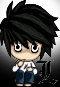 "Little Chibi ´L´" by Line Berre